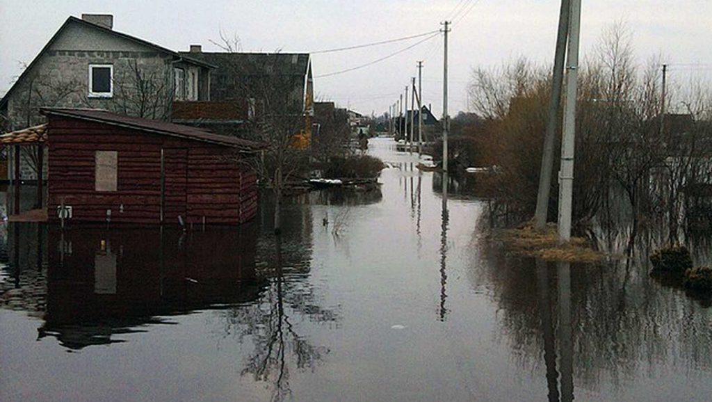 Gatvė (potvynis, 2010 kovas)